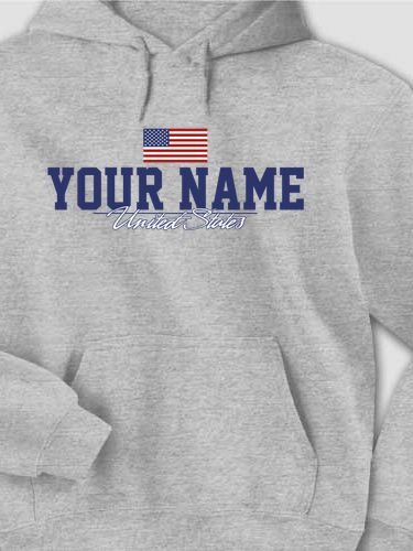 American Flag : Printed Hoodies
