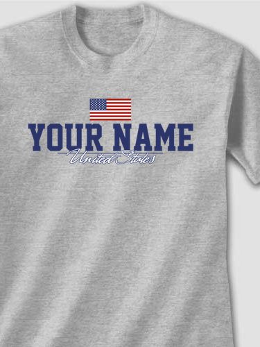 American Flag : Printed T-Shirts
