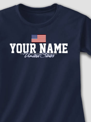 American Flag : Printed T-Shirts