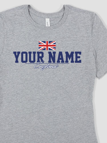 British Flag : Premium Ladies T-Shirts