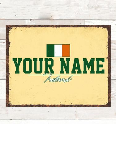 Irish Flag : Tin Signs
