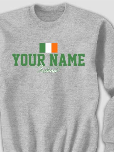 Irish Flag : Printed Sweatshirts