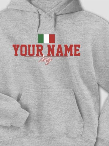 Italian Flag : Printed Hoodies