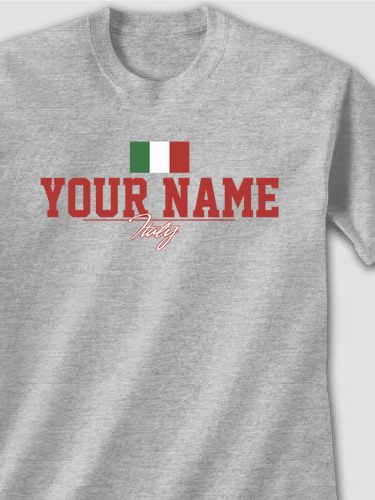 Italian Flag : Printed T-Shirts