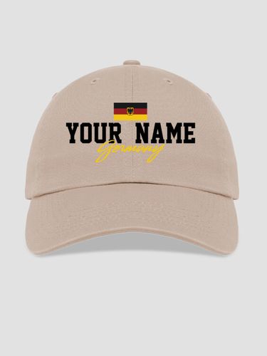 German Flag : Embroidered Baseball Hats