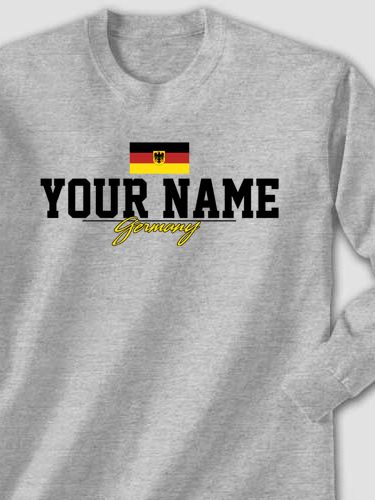 German Flag : Printed Long Sleeves