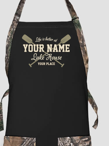 Lake House : Printed 2-Tone Aprons