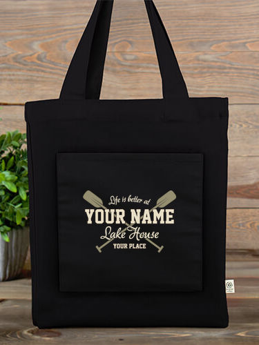 Lake House : Canvas Totes