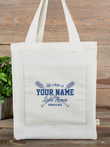 Lake House : Canvas Totes