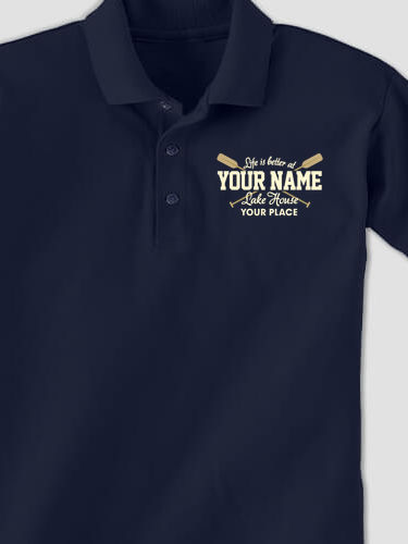 Lake House : Embroidered Polo Shirts