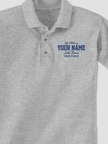 Lake House : Embroidered Polo Shirts