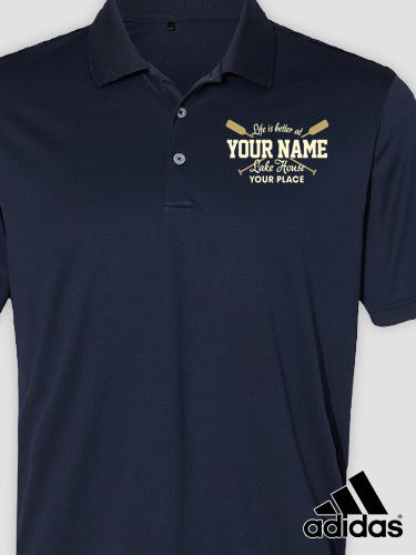 Lake House : Embroidered Adidas&reg; Polo Shirts