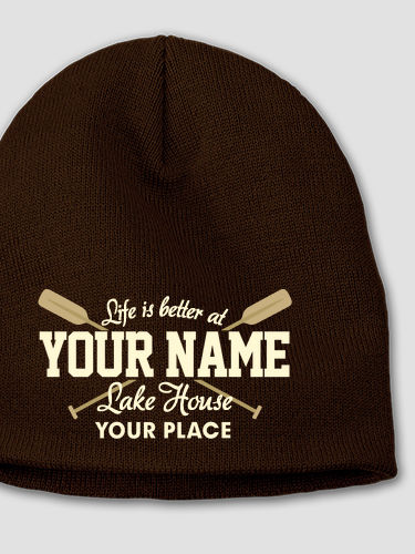 Lake House : Embroidered Beanies