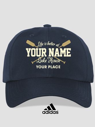Lake House : Embroidered Adidas&reg; Hats