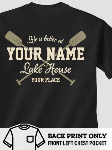 Lake House : Printed Pocket T-Shirts