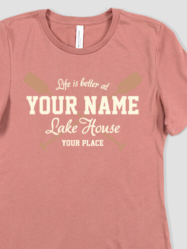 Lake House : Premium Ladies T-Shirts