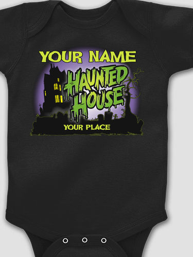 Haunted House : Printed Baby Bodysuits