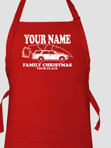 Retro Family Christmas : Printed Aprons