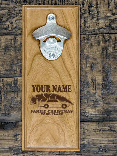 Retro Family Christmas : Bottle Openers - Engraved