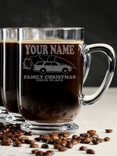 Retro Family Christmas : Coffee Mugs - Engraved