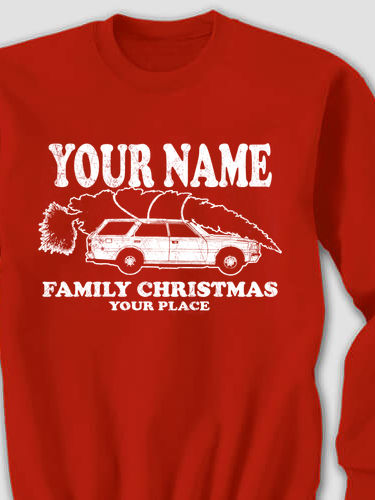 Retro Family Christmas : Printed Sweatshirts