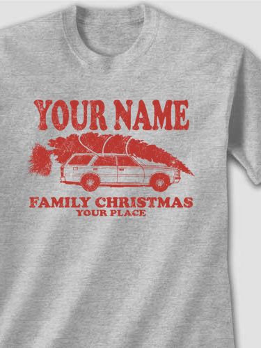 Retro Family Christmas : Printed T-Shirts