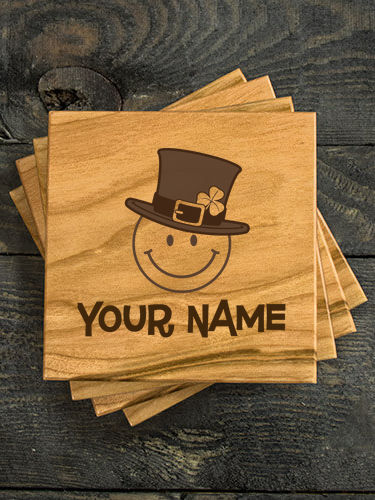 Irish Smiley : Coasters - Engraved