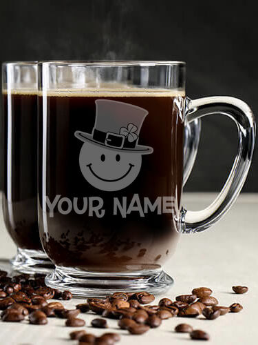 Irish Smiley : Coffee Mugs - Engraved