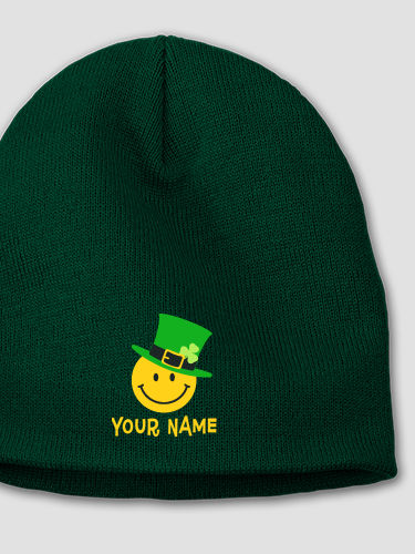 Irish Smiley : Embroidered Beanies