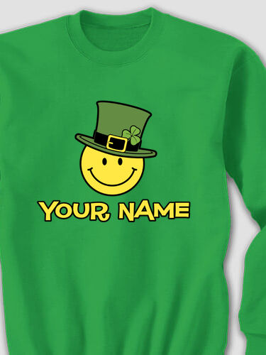 Irish Smiley : Printed Sweatshirts