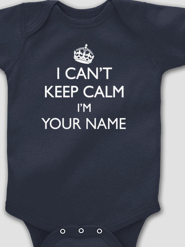 Can't Keep Calm : Printed Baby Bodysuits