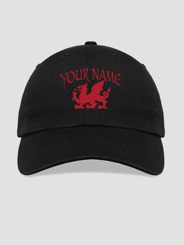 Welsh Dragon : Embroidered Baseball Hats