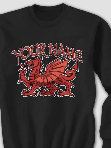 Welsh Dragon : Printed Sweatshirts