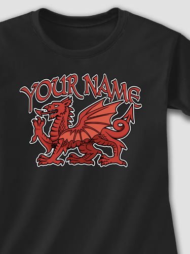 Welsh Dragon : Printed T-Shirts