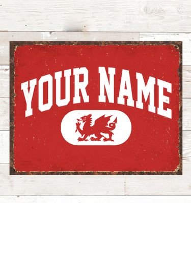 Welsh Varsity : Tin Signs