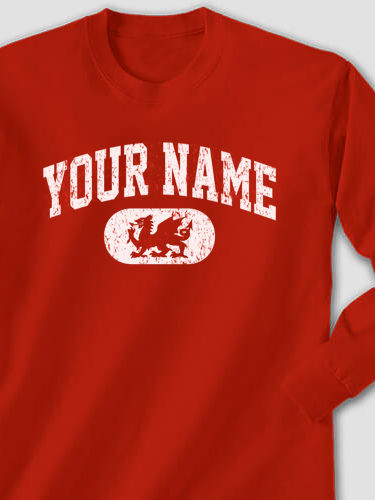Welsh Varsity : Printed Long Sleeves