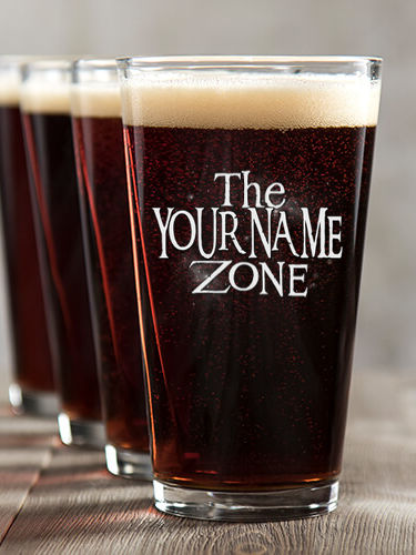 Family Zone : Pint Glasses - Color Printed