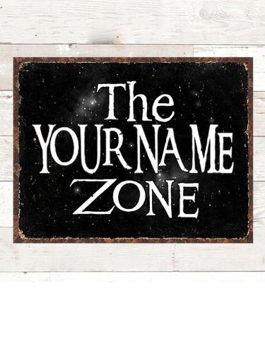Family Zone : Tin Signs