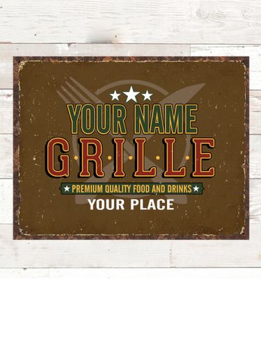 Grille : Tin Signs
