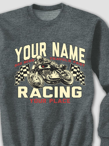 Motorcycle Racing : Printed Sweatshirts