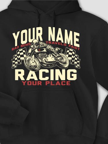 Motorcycle Racing : Printed Hoodies