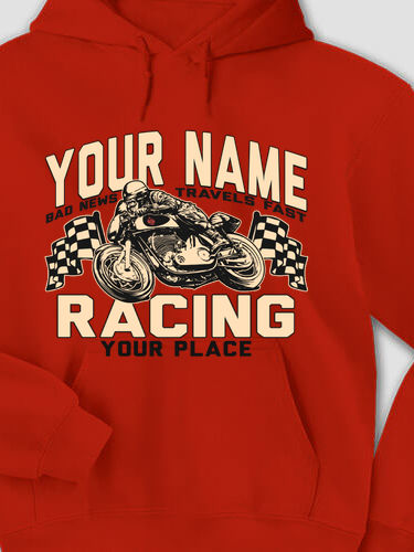 Motorcycle Racing : Printed Hoodies