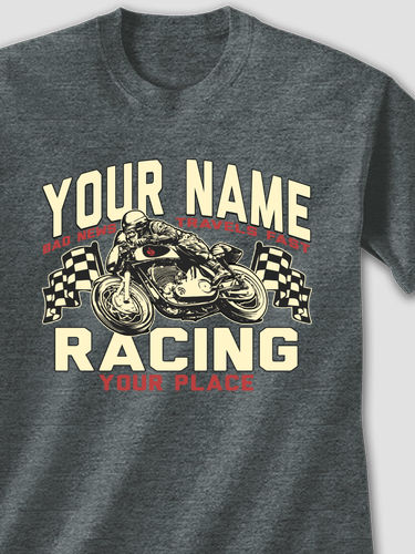 Motorcycle Racing : Printed T-Shirts