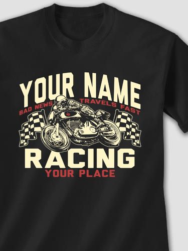 Motorcycle Racing : Printed T-Shirts