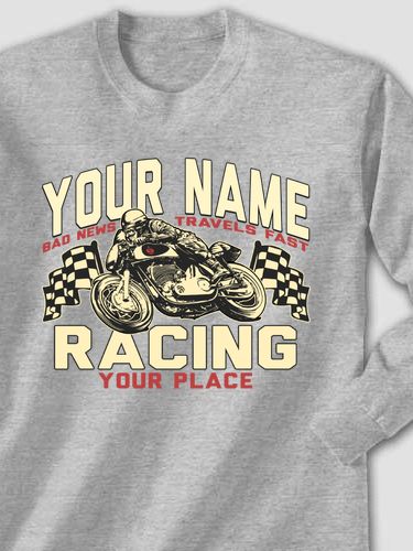 Motorcycle Racing : Printed Long Sleeves