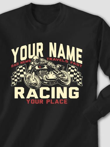 Motorcycle Racing : Printed Long Sleeves
