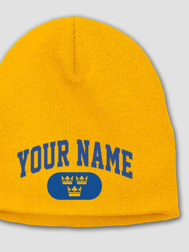 Swedish Varsity : Embroidered Beanies