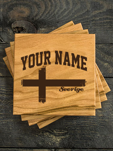 Sweden : Coasters - Engraved