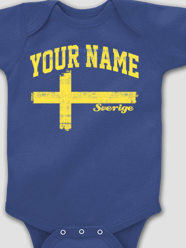 Sweden : Printed Baby Bodysuits