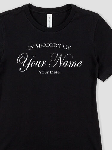 In Memory Of : Premium Ladies T-Shirts